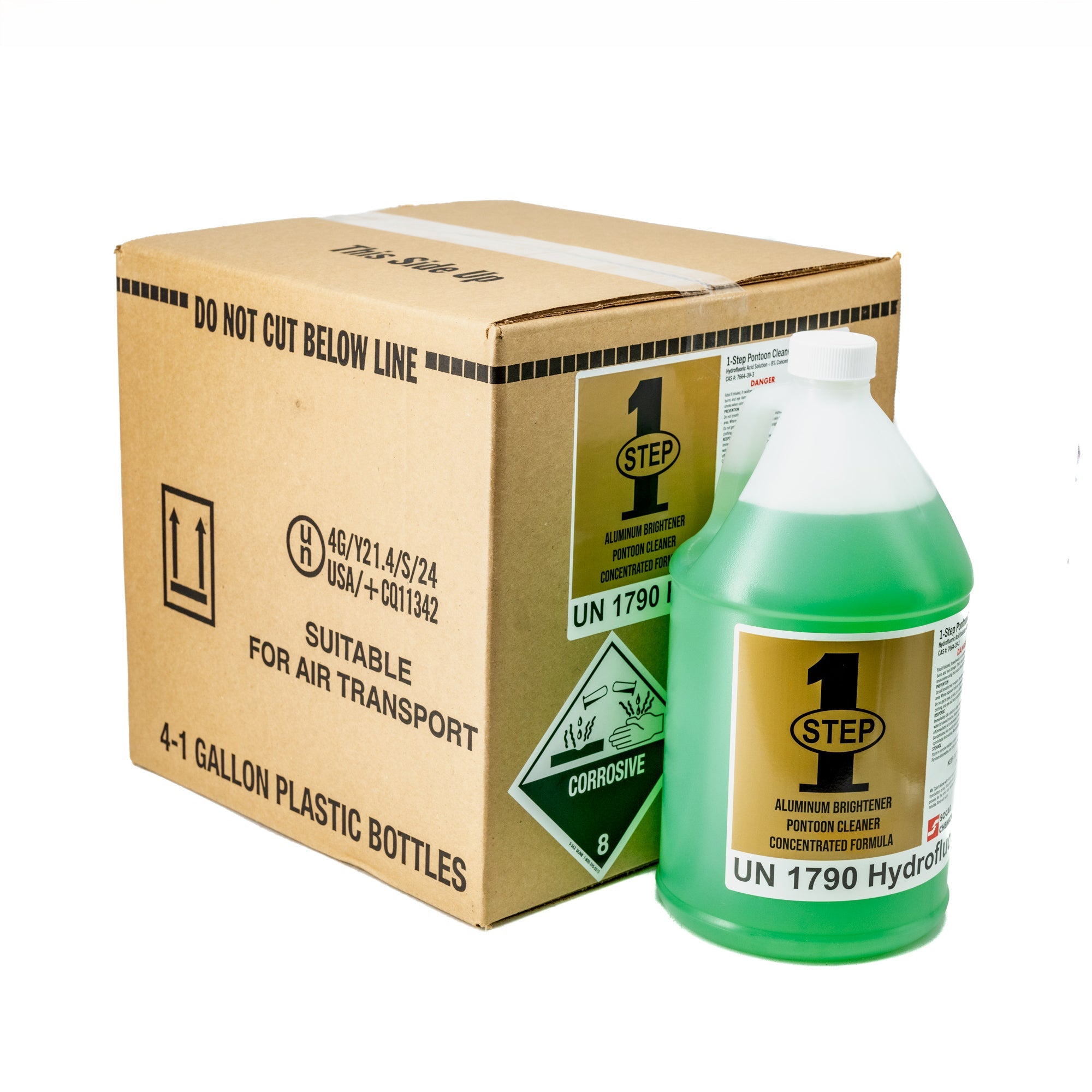 1-Step Pontoon Cleaner Concentrate (1 Gal Makes 5 Gal) - P's One-Stop Shop 