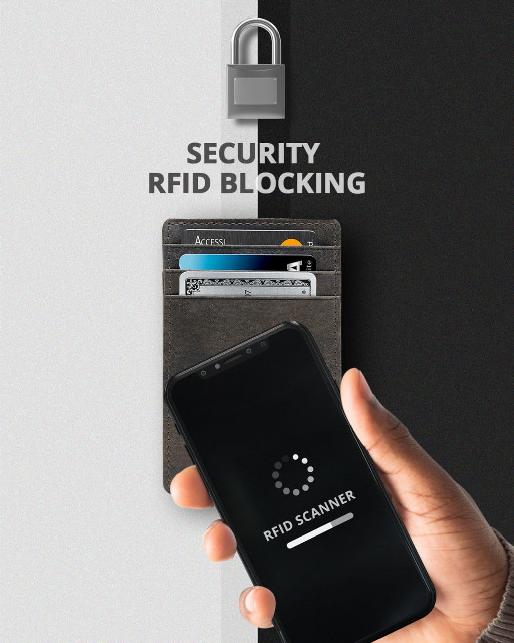 Porta Carte Sottile e Minimalista