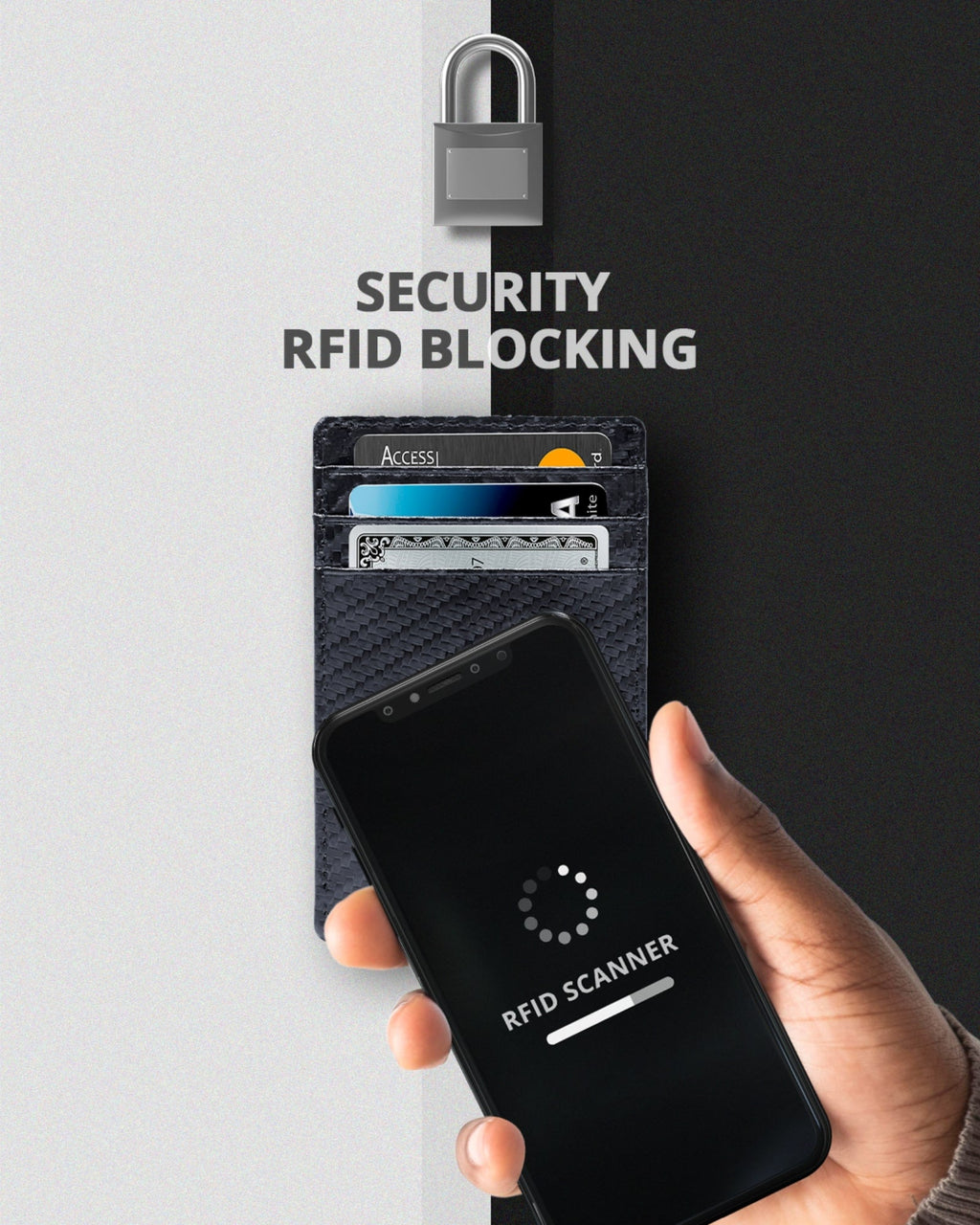 Porta Carte Sottile e Minimalista