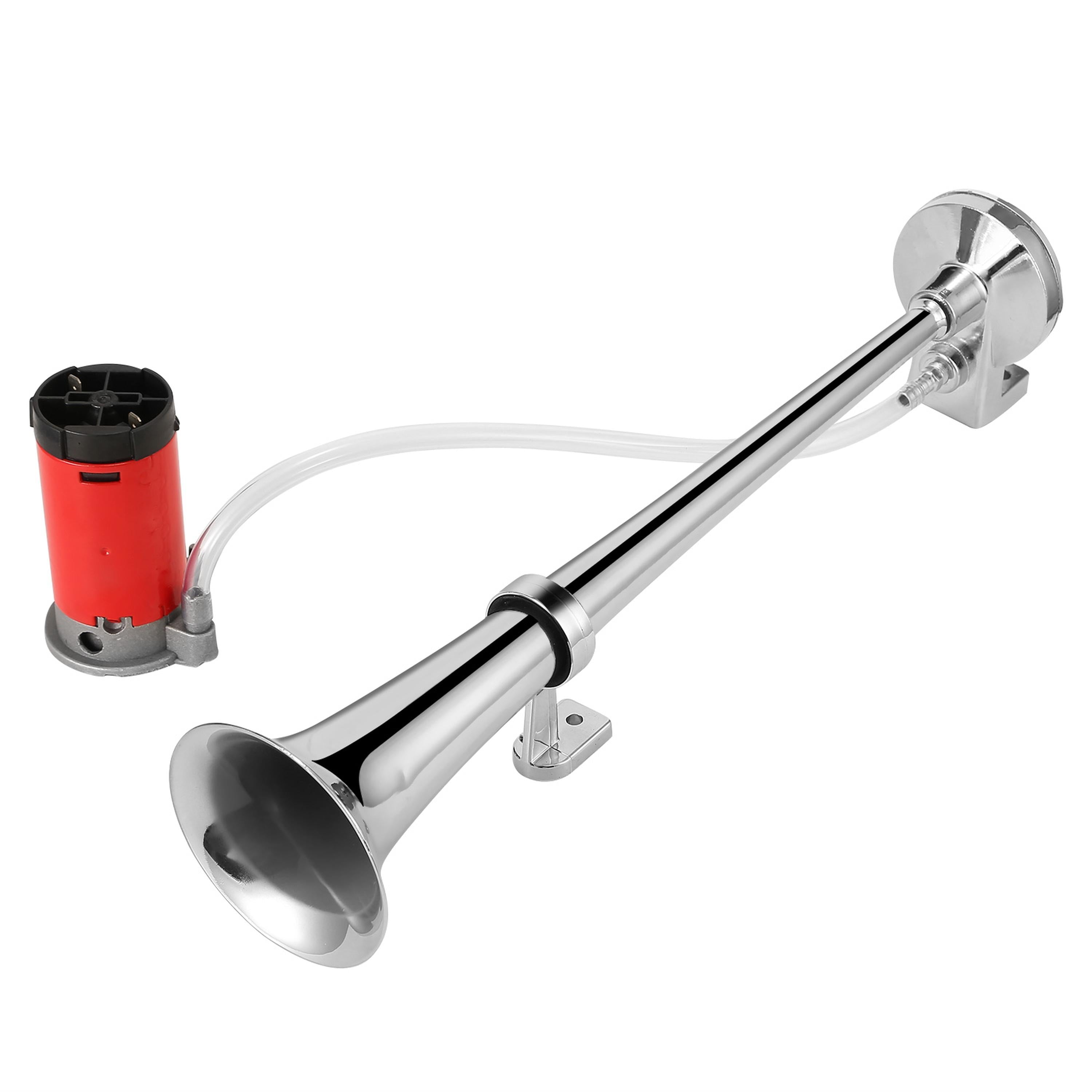 150dB Loud Single Car Trumpet 12V Electric Air Horn Compressor Kit Universal for Car Truck Boat Motorcycle - P's One-Stop Shop 