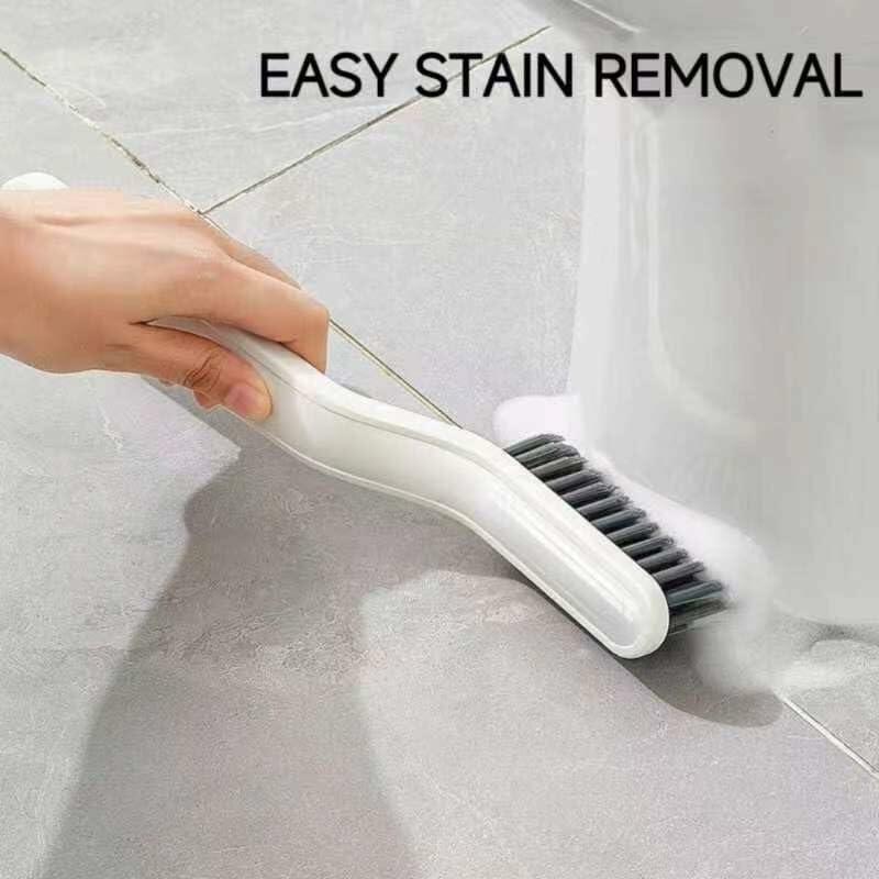 2PCS Window Groove Cleaning Brush V Shape Multifunctional White - P's One-Stop Shop 
