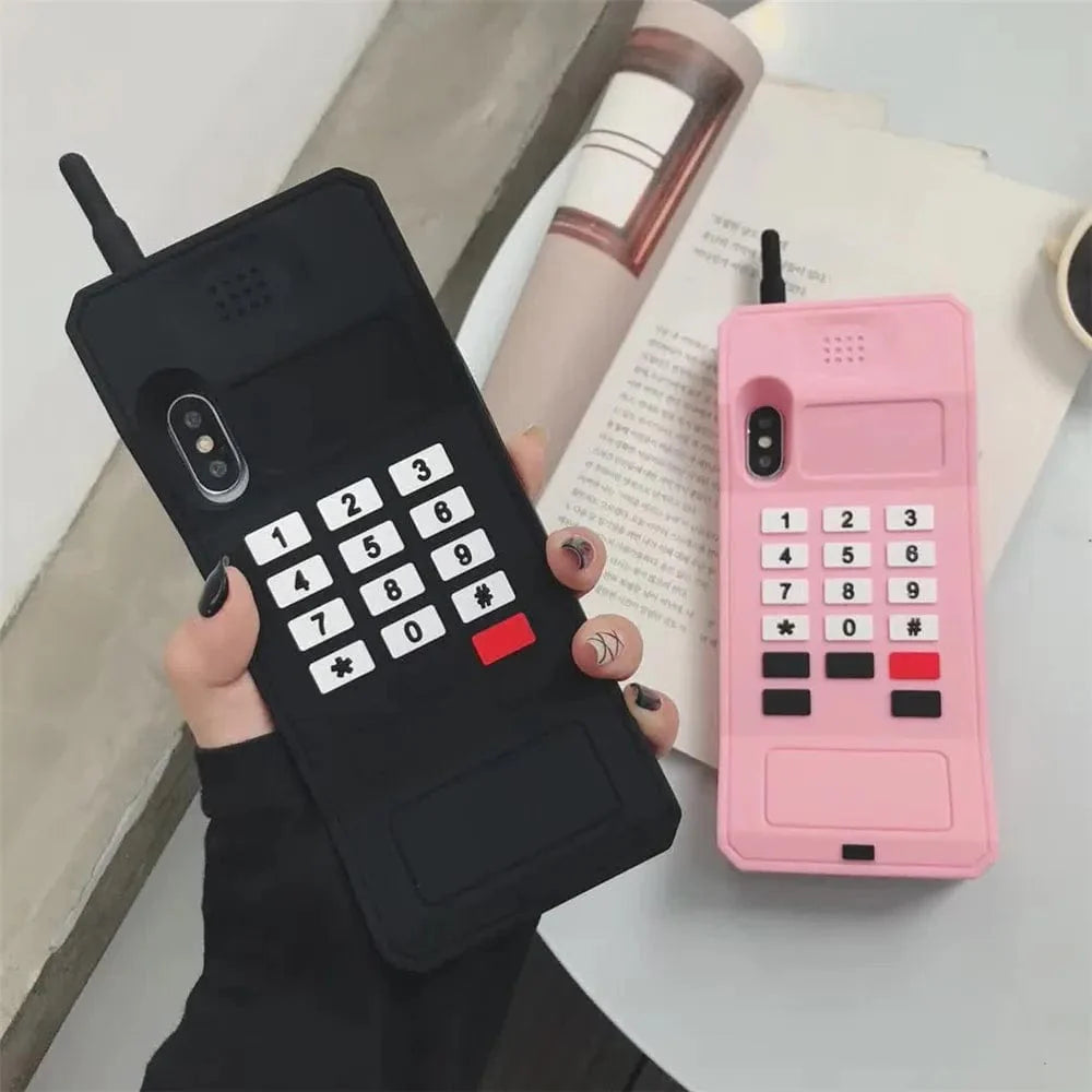 3D Cartoon Mobile Phone iPhone Case - P's One-Stop Shop 
