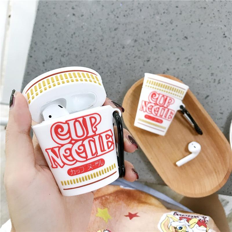3D Cup Instant Noodles Airpods Case - P's One-Stop Shop 