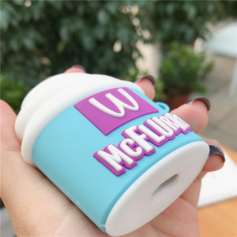 3D Cute Ice Cream Airpods Case - P's One-Stop Shop 