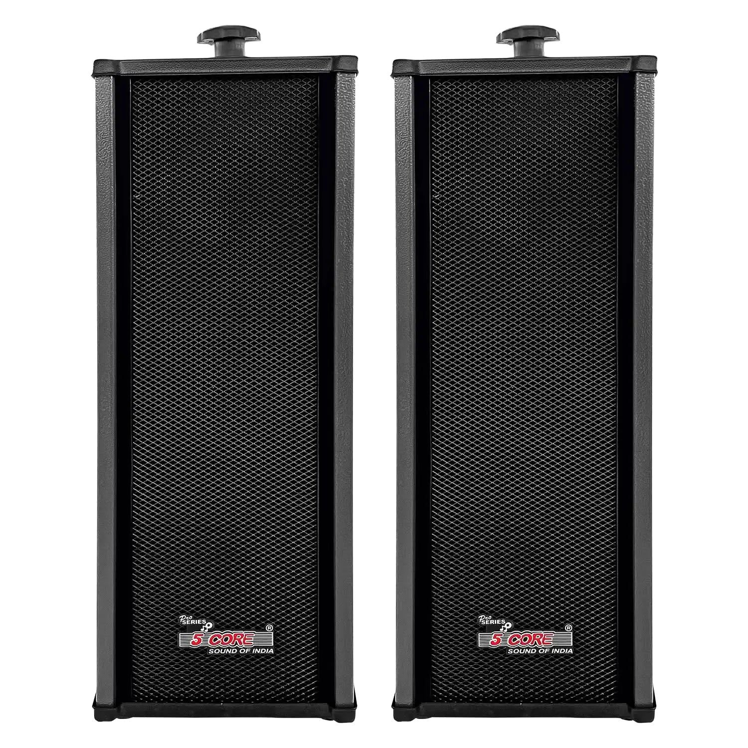 5Core Outdoor Speakers Stereo In Wall 100W Peak Passive Home Audio System - P's One-Stop Shop 