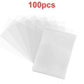600pcs Hard Card Sleeves And Soft Card Holder Covered With Protective Filmclear Trading Protectors For Pokmone Football Gamecard - P's One-Stop Shop 