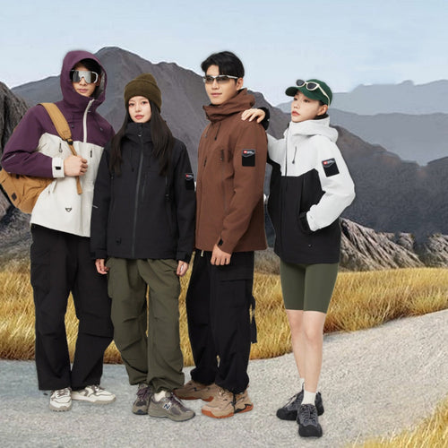 Autumn And Winter Outdoor Keep Warm Waterproof Mountaineering Fishing Camping Couple Jacket - P's One-Stop Shop 