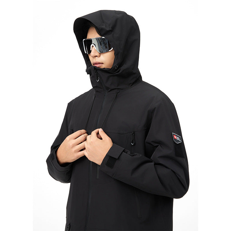 Autumn And Winter Outdoor Keep Warm Waterproof Mountaineering Fishing Camping Couple Jacket - P's One-Stop Shop 