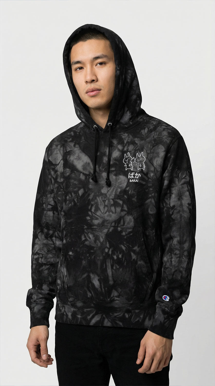 Baka! Tie-Dye Hoodie - P's One-Stop Shop 