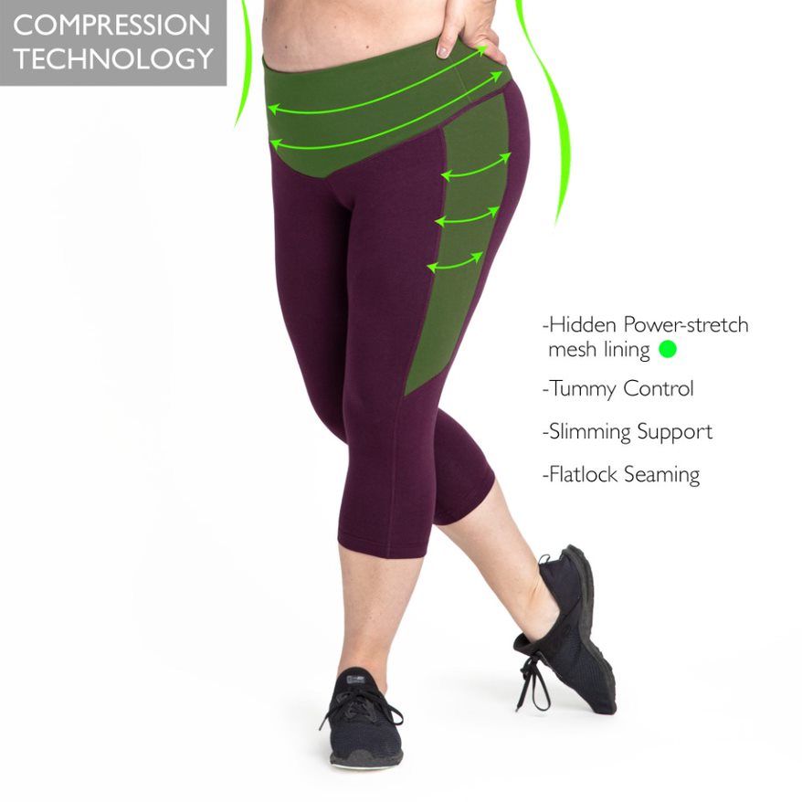 Basic Compression Capri - P's One-Stop Shop 