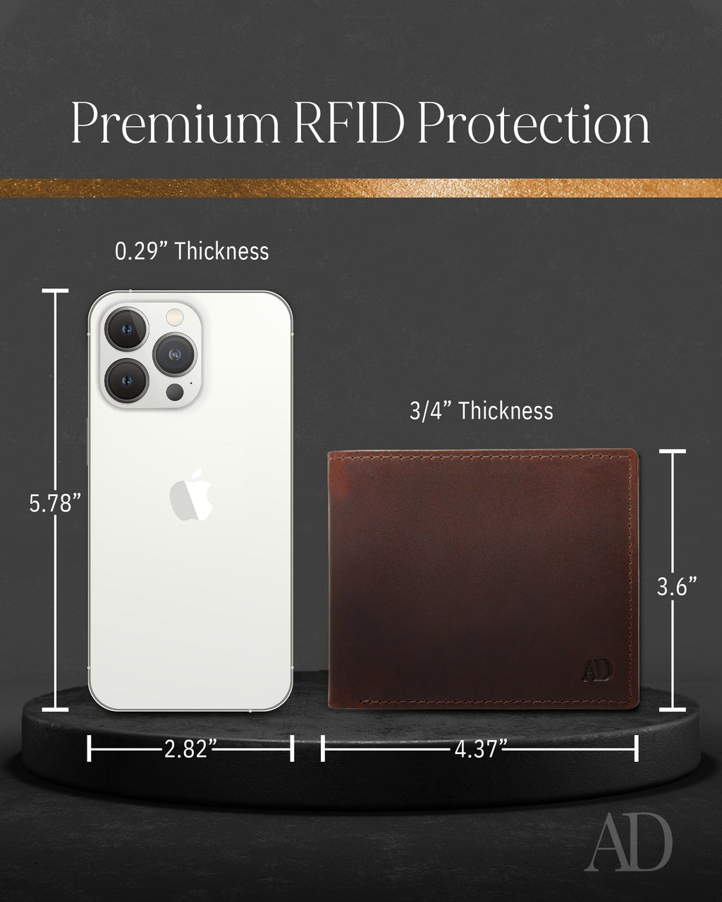 Bifold Wallet With Flip-Up ID Window - P's One-Stop Shop 