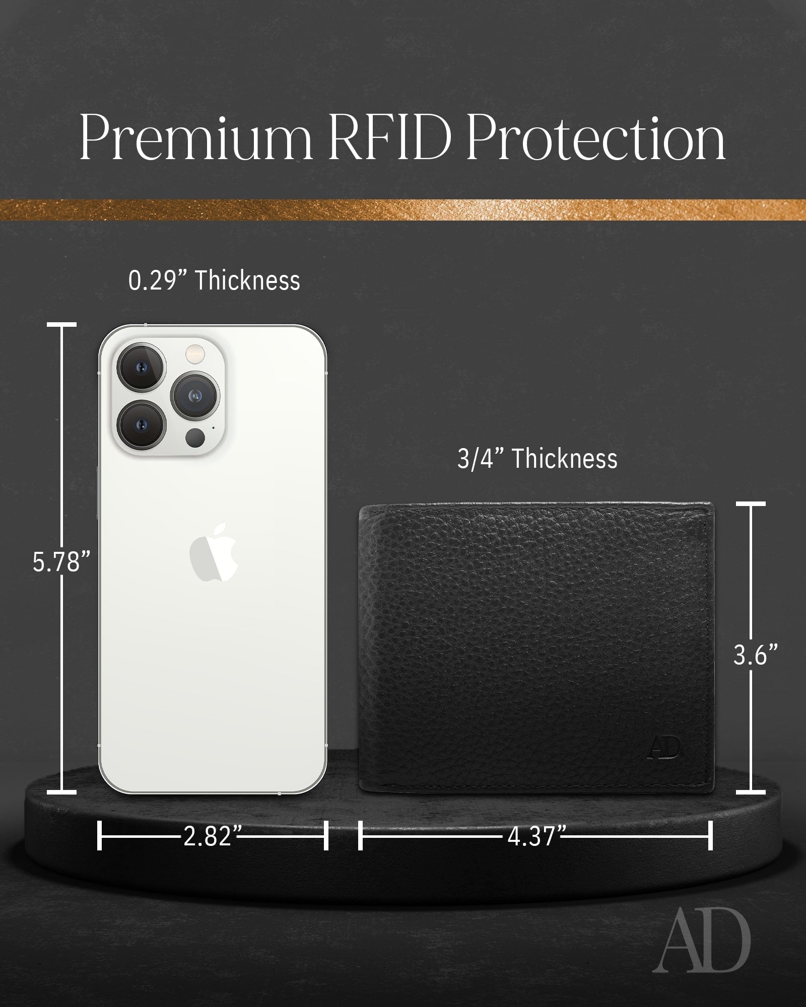 Bifold Wallet With Flip-Up ID Window - P's One-Stop Shop 