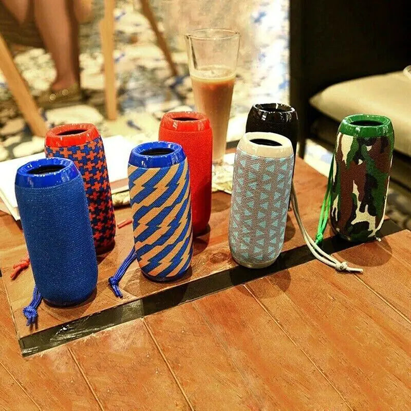 Bluetooth Speaker Wireless Waterproof Outdoor Stereo Bass USB/TF/FM Radio LOUD - P's One-Stop Shop 