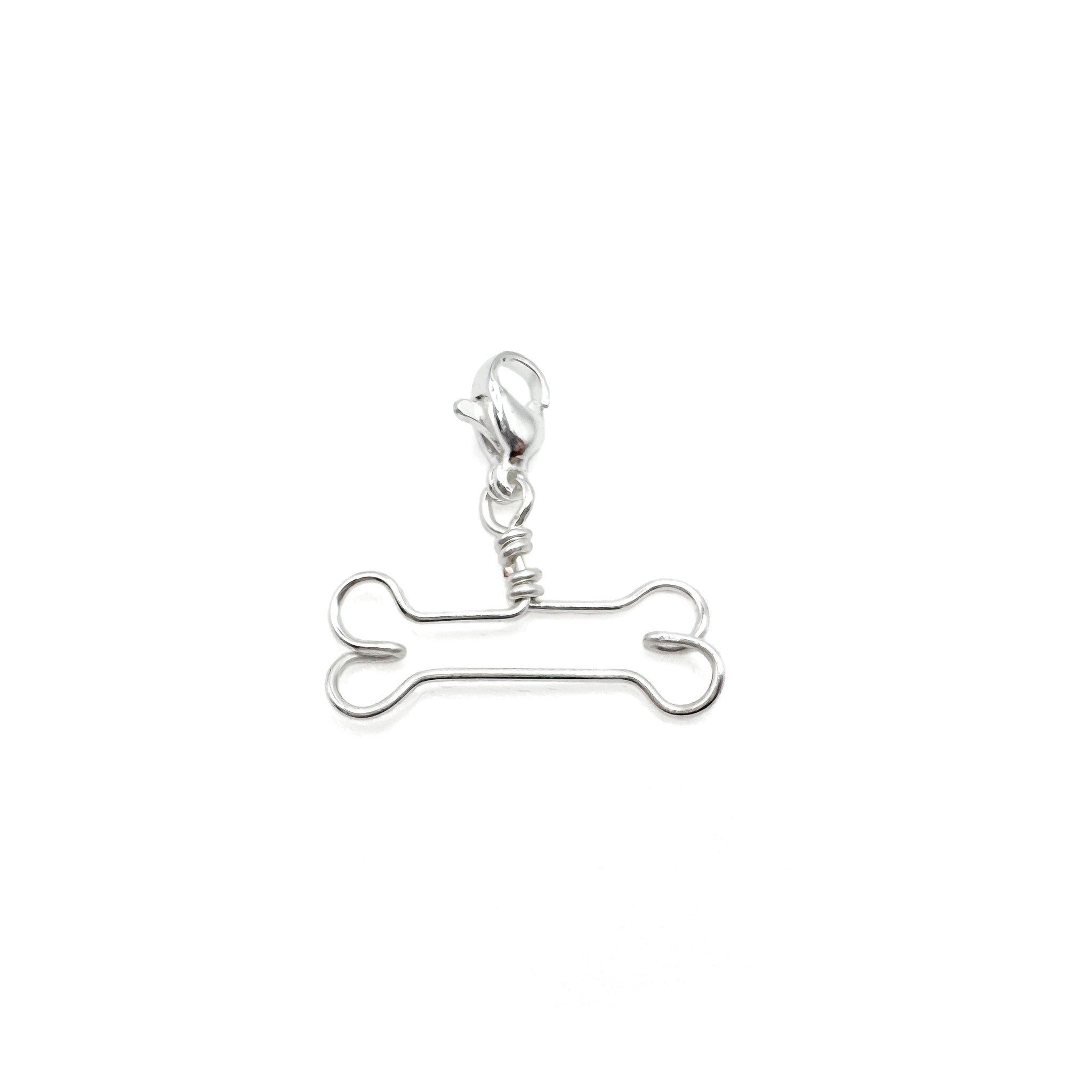 Bone silver charm - P's One-Stop Shop 