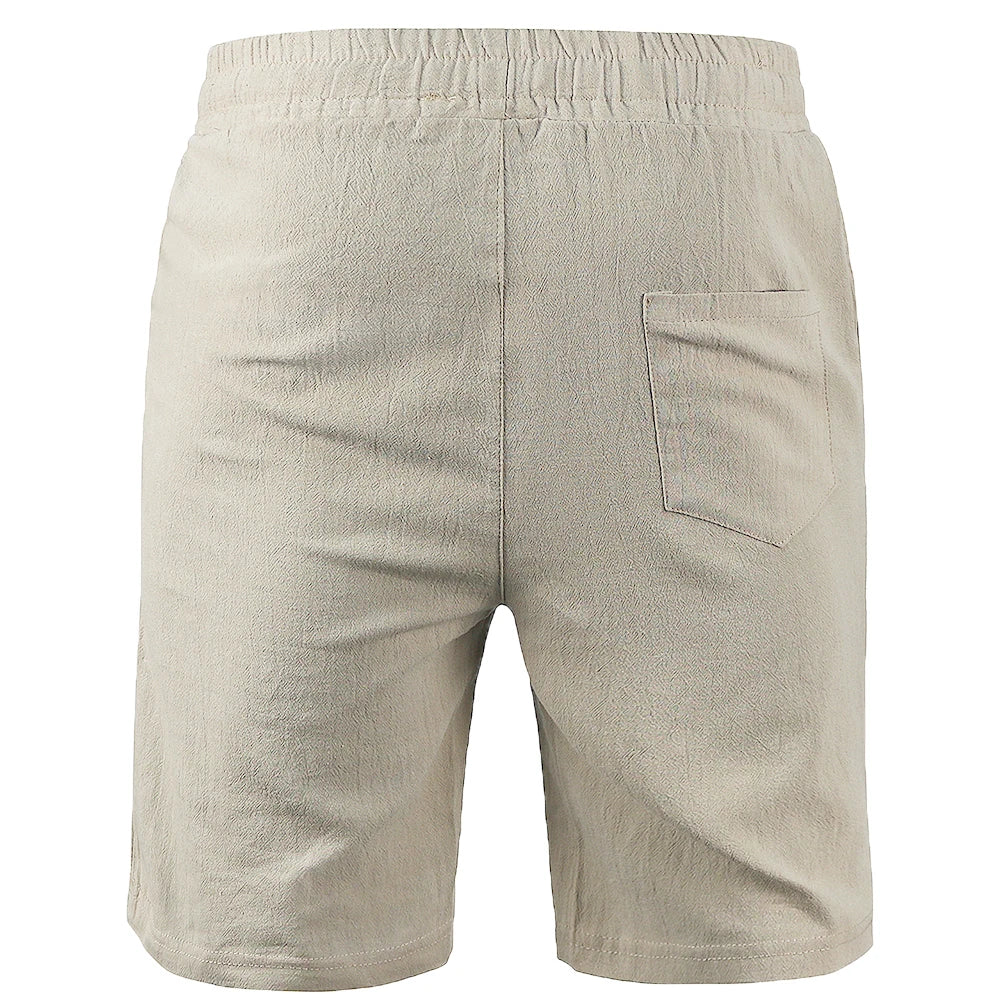 BreezeFit Men's Linen Shorts: Cool, Stylish, Versatile - P's One-Stop Shop 