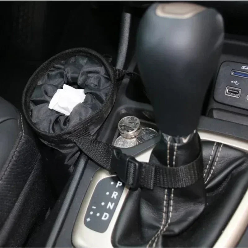 Car Seat Back Trash Holder Hang Litter Bag Garbage Storage Rubbish Container Oxford Cloth Car Waste Bins Cleaning Tools - P's One-Stop Shop 