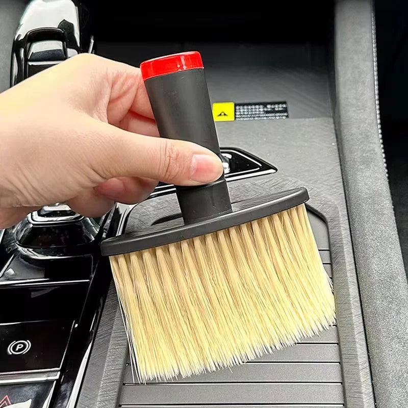 Car Wash Brush Dust Remover Car Air Conditioner Outlet Dust Removal Brush Soft Bristles Brushes for Car Cleaning Tools - P's One-Stop Shop 
