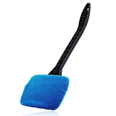 Car Window Cleaner Brush Kit Windshield Cleaning Wash Tool Inside Interior Auto Glass Wiper with Long Handle Car Accessories - P's One-Stop Shop 