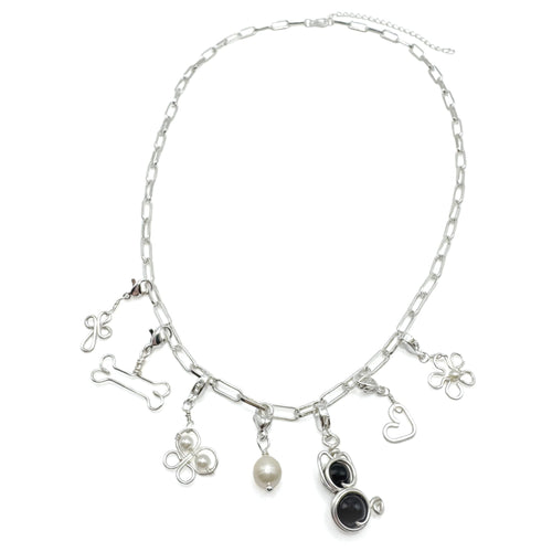 Cat silver charm - P's One-Stop Shop 