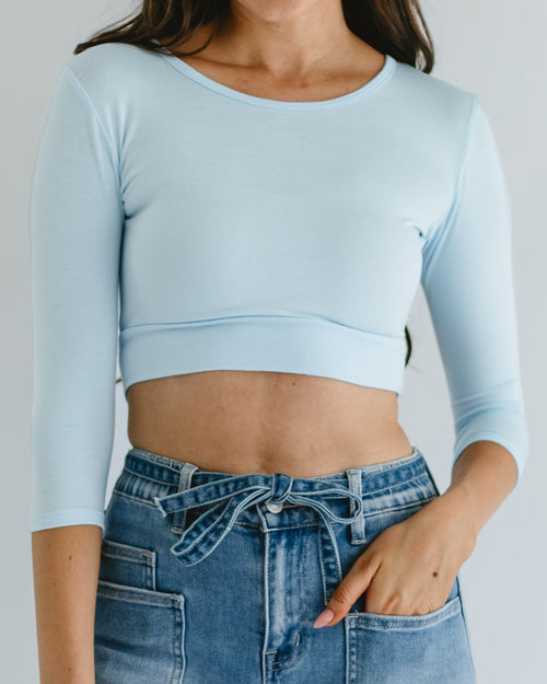 Classic 3/4 Sleeve Halftee - P's One-Stop Shop 