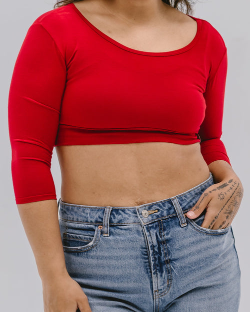 Classic 3/4 Sleeve Halftee - P's One-Stop Shop 