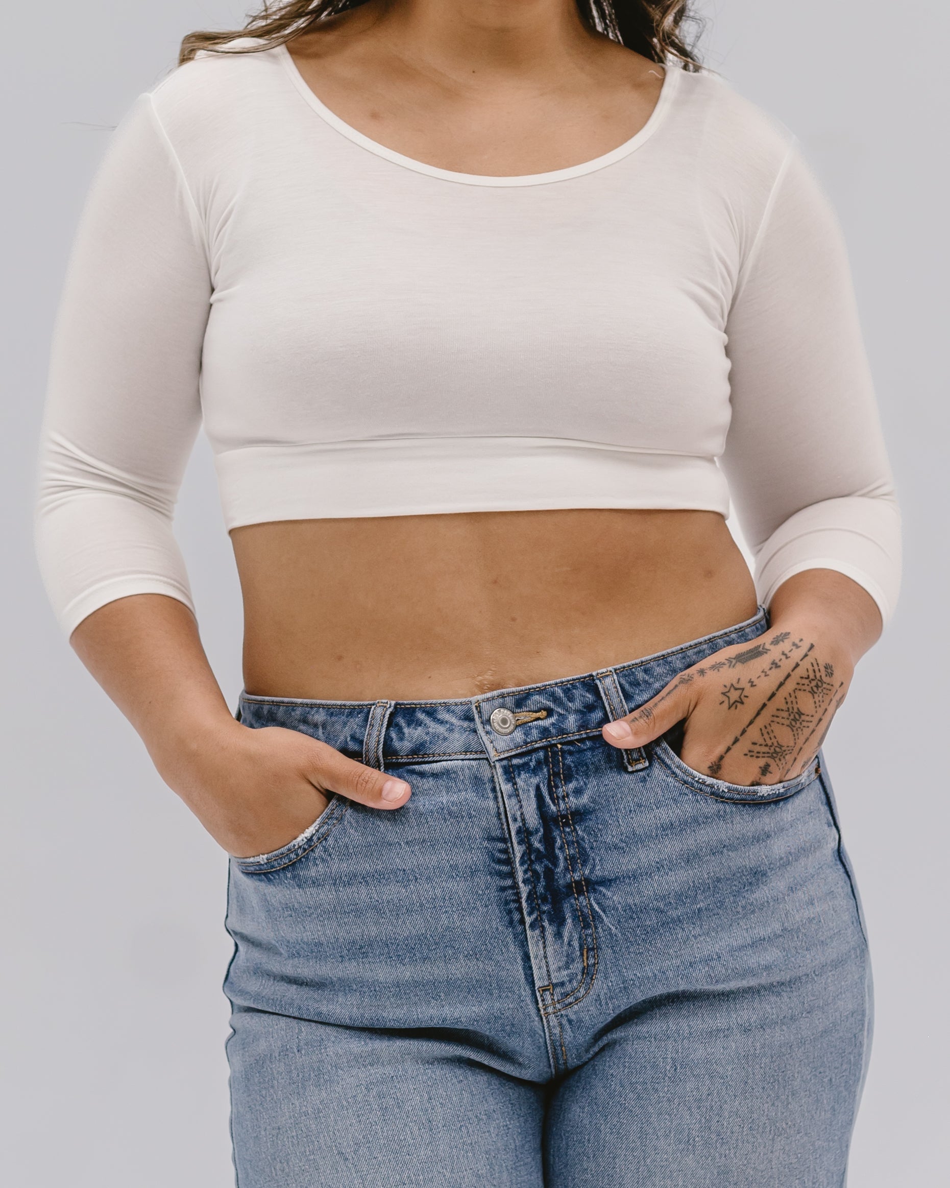 Classic 3/4 Sleeve Halftee - P's One-Stop Shop 