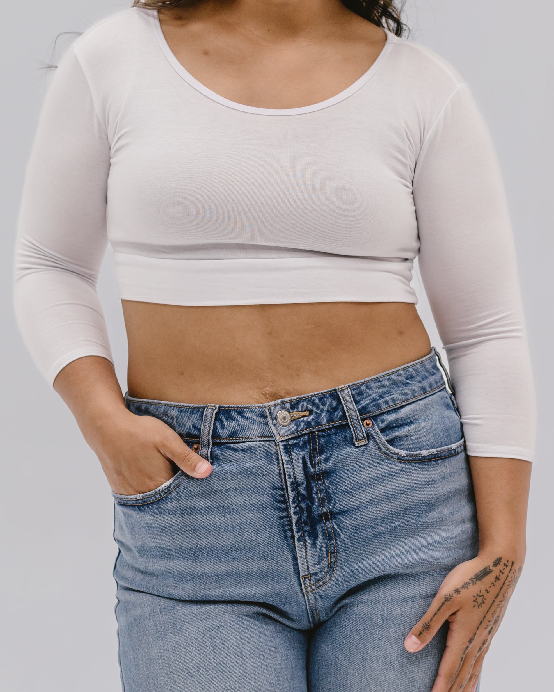 Classic 3/4 Sleeve Halftee - P's One-Stop Shop 