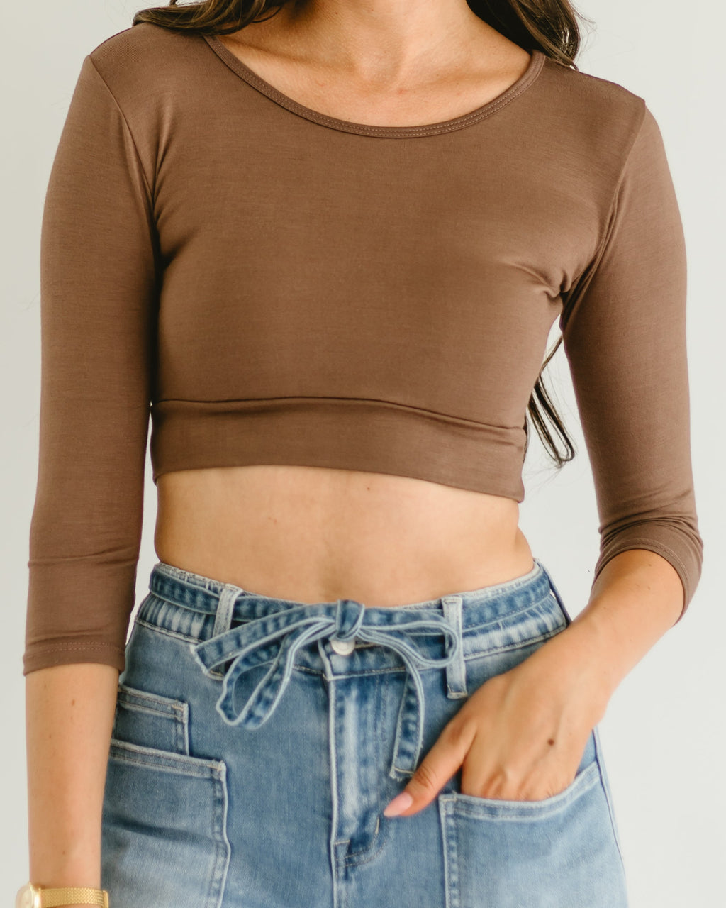 Classic 3/4 Sleeve Halftee - P's One-Stop Shop 