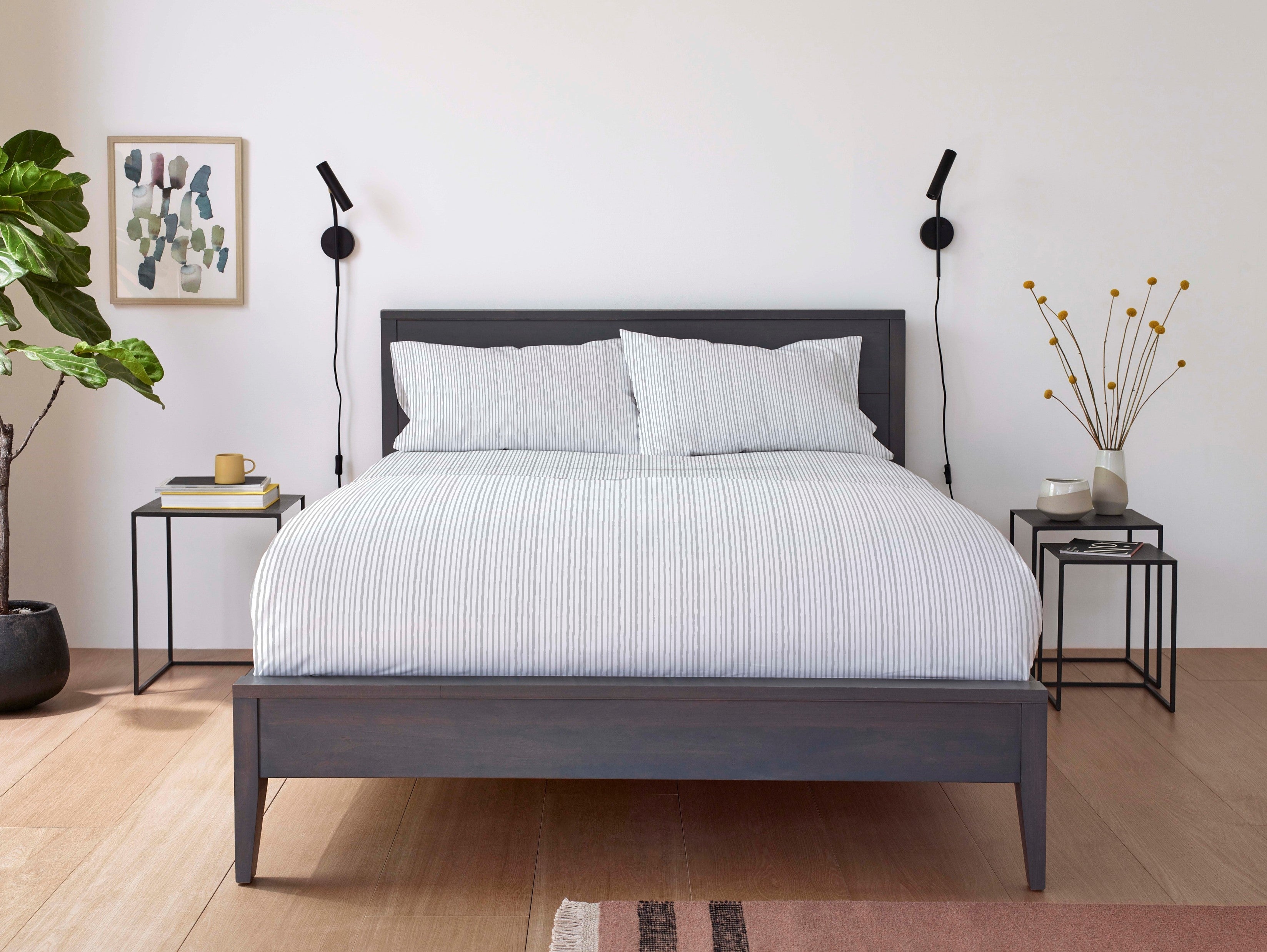 Clean Design Home® 100% Cotton Sheet Set-Birch Linen - P's One-Stop Shop 