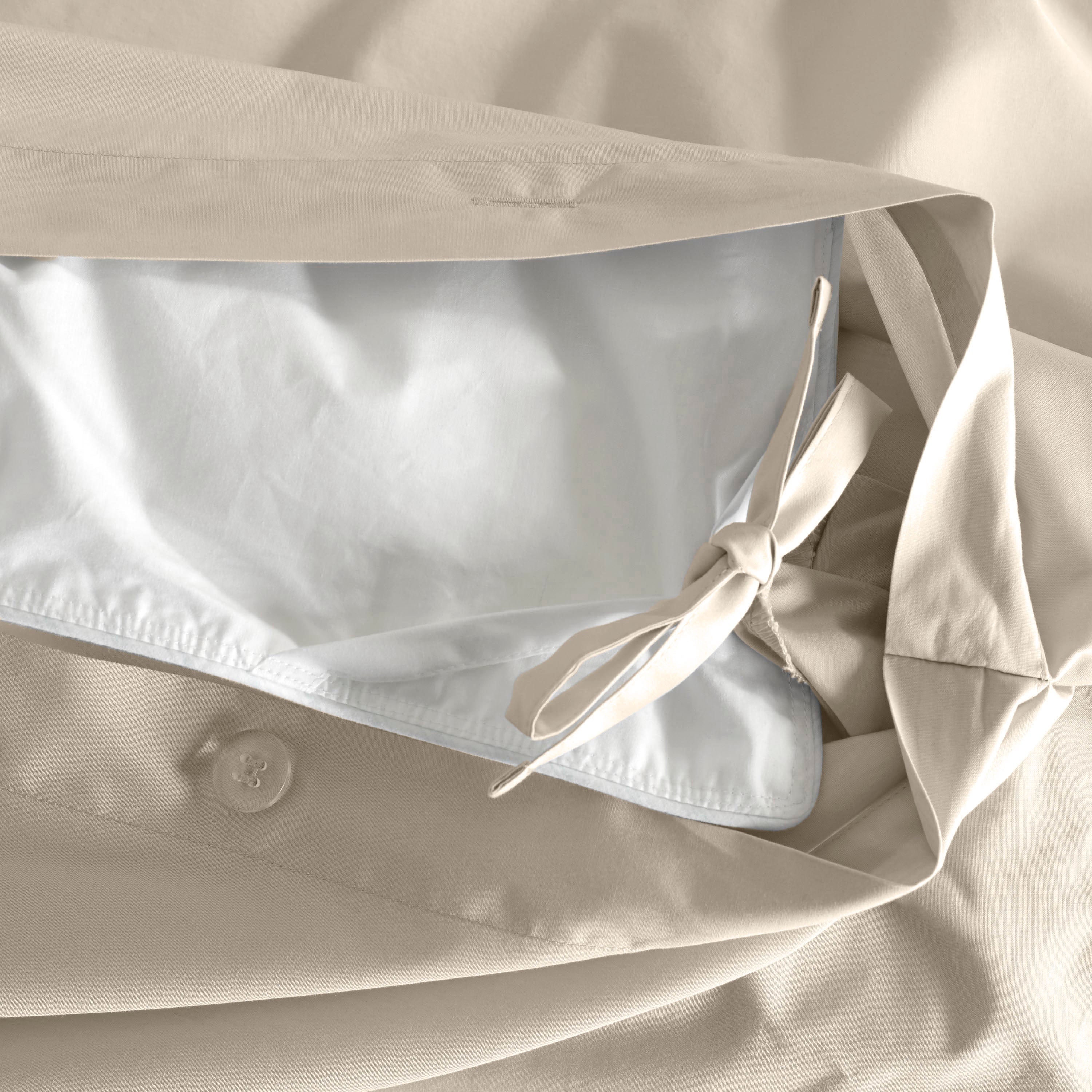 Clean Design Home® Duvet Cover Set, Cotton-Solid Color - P's One-Stop Shop 
