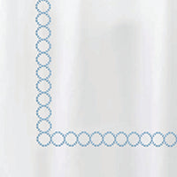 Clean Design Home® Savoy  Cotton Shower Curtain - P's One-Stop Shop 