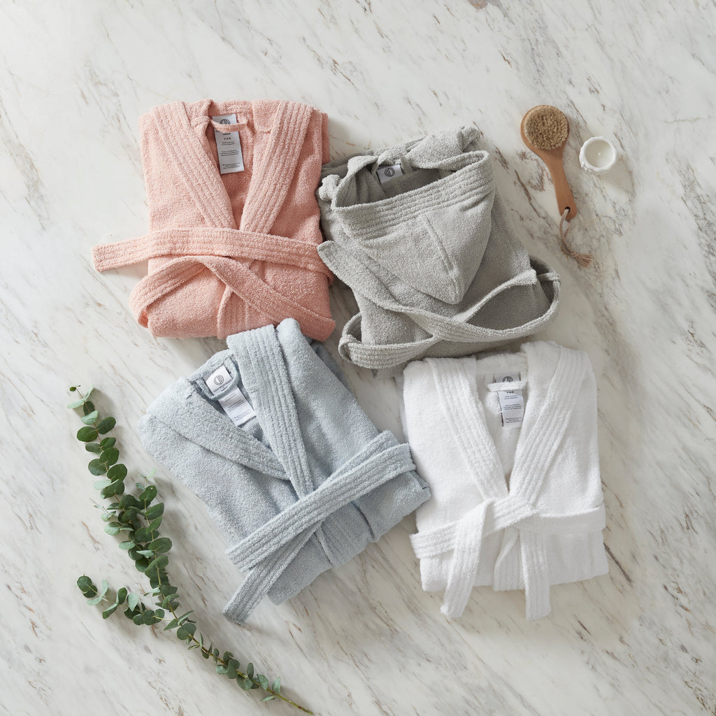 Clean Design Home® Terry Hood Robe-Youth - P's One-Stop Shop 