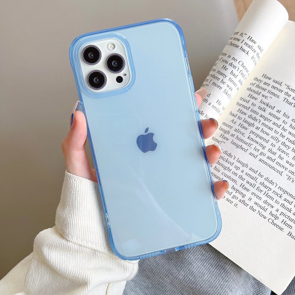 Clear Candy Color iPhone Case - P's One-Stop Shop 