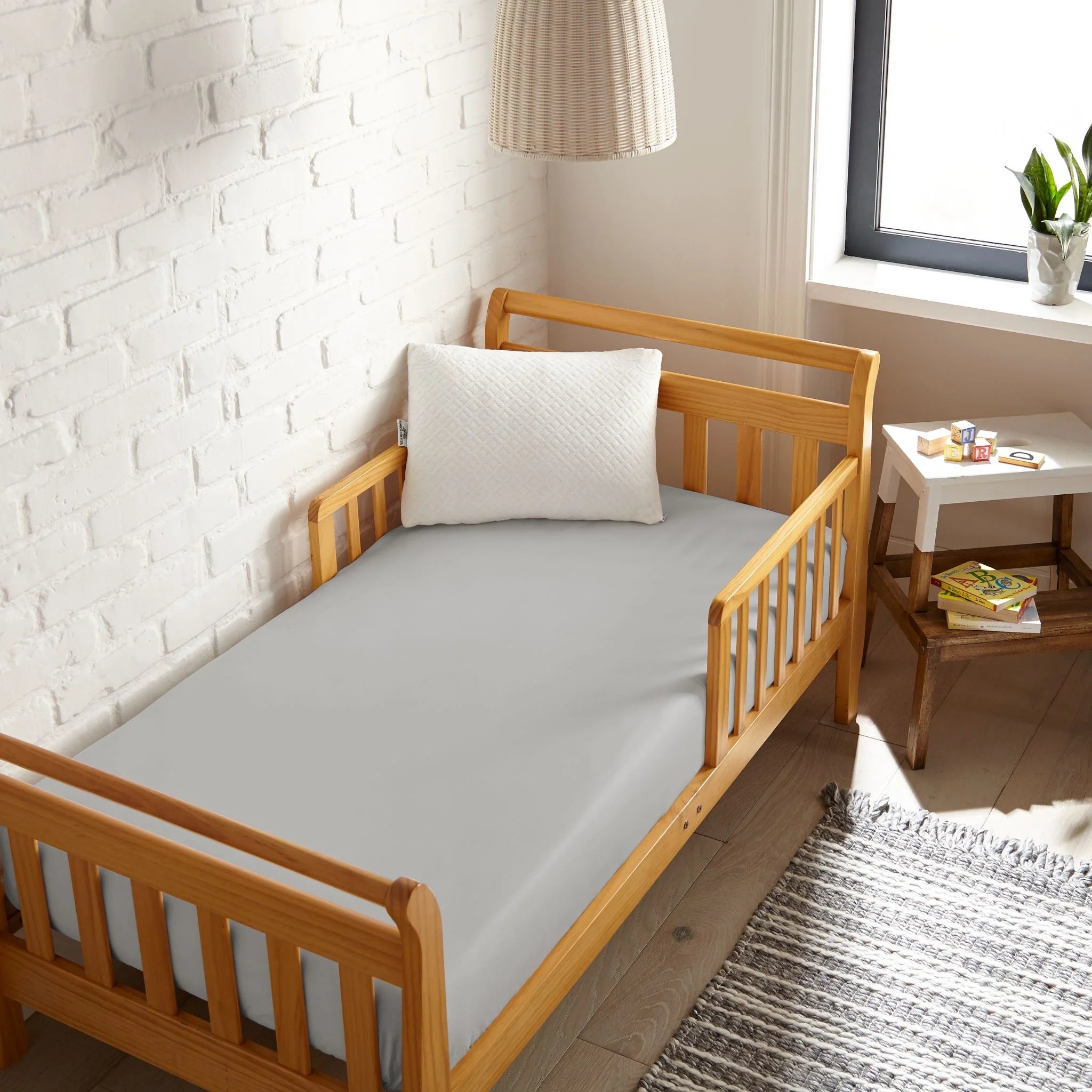 Cooling Bamboo Crib Fitted Sheet - P's One-Stop Shop 