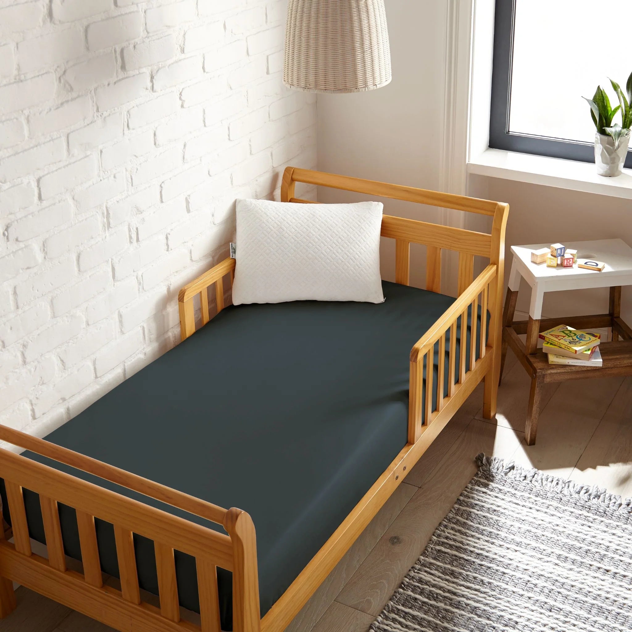 Cooling Bamboo Crib Fitted Sheet - P's One-Stop Shop 