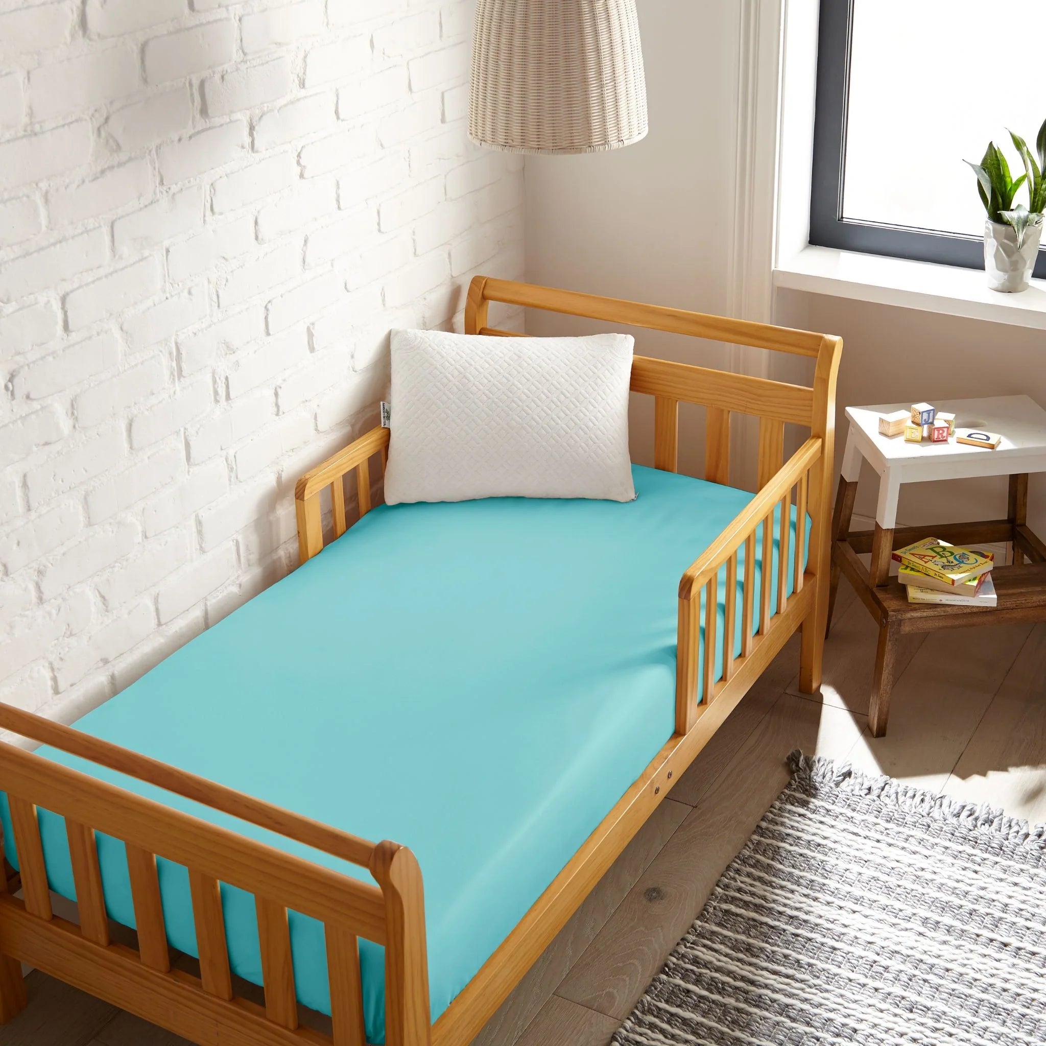 Cooling Bamboo Crib Fitted Sheet - P's One-Stop Shop 