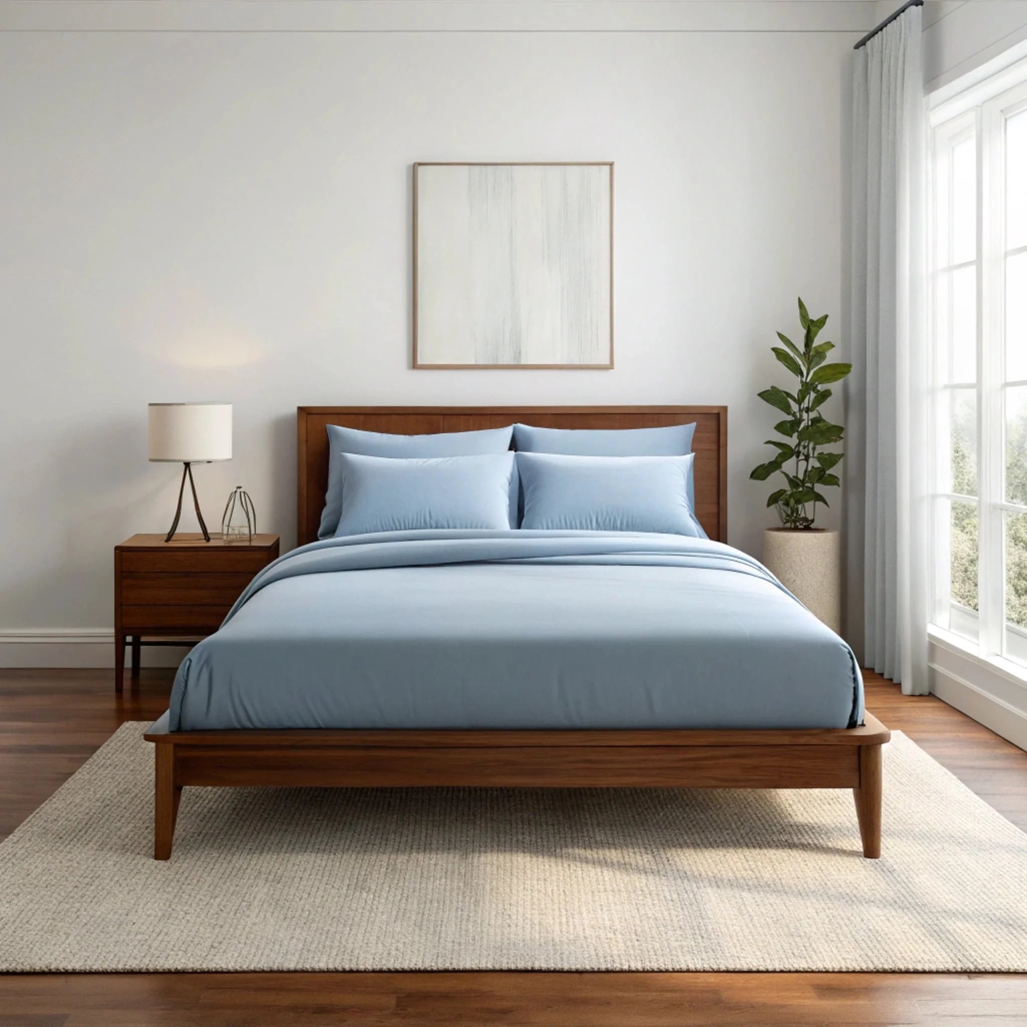 Copper Infused Bamboo Sheet Set | Cooling Comfort - P's One-Stop Shop 