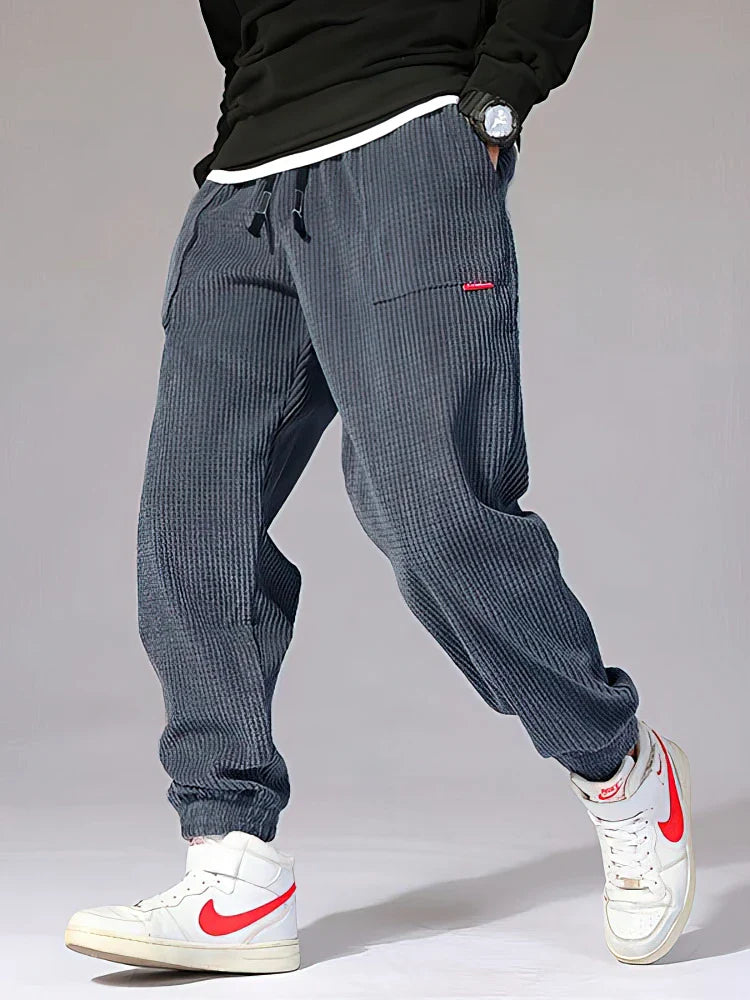 CozyRide Thermal Corduroy Joggers - Men's Sport Fit - P's One-Stop Shop 
