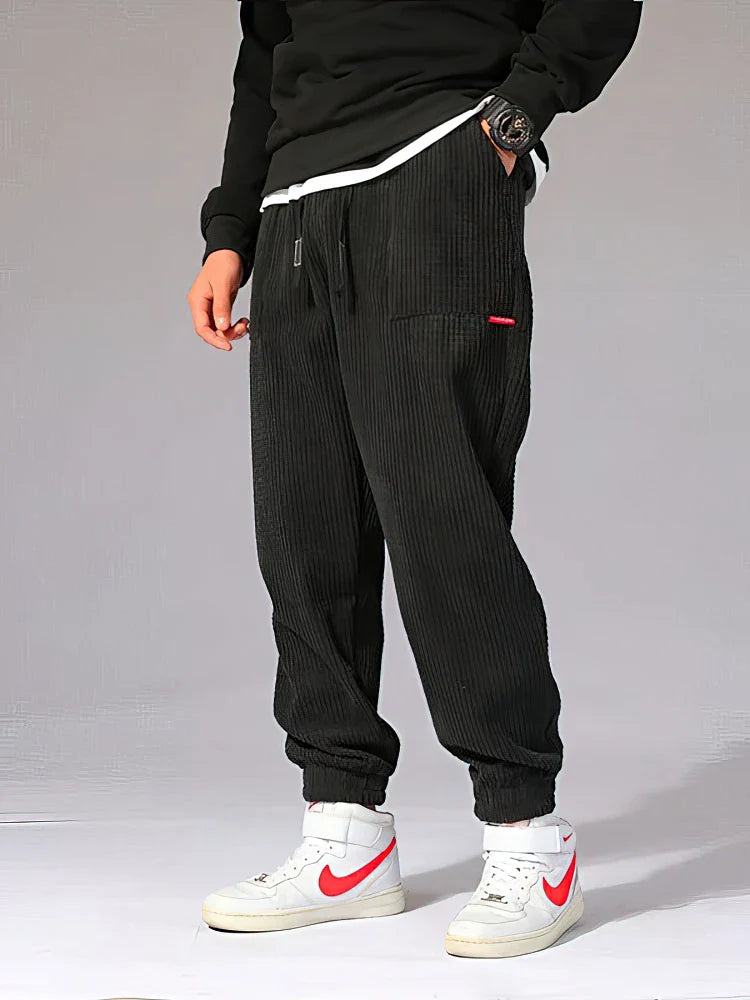 CozyRide Thermal Corduroy Joggers - Men's Sport Fit - P's One-Stop Shop 