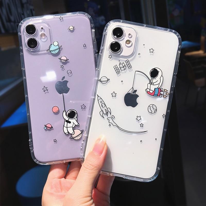 Creative Astronaut Shockproof iPhone Case - P's One-Stop Shop 