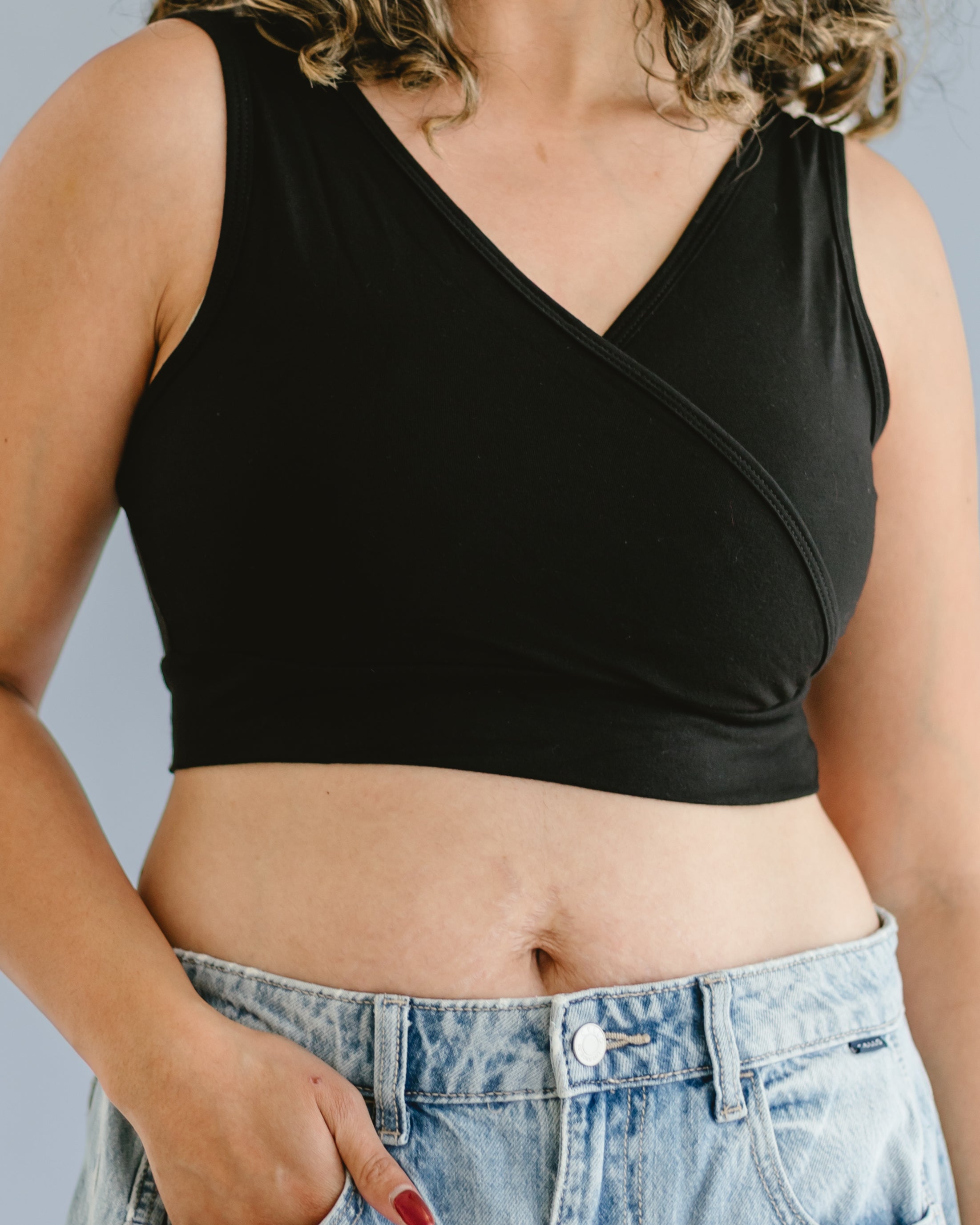 Crossover Tank ( with pockets for insertable cups) - P's One-Stop Shop 