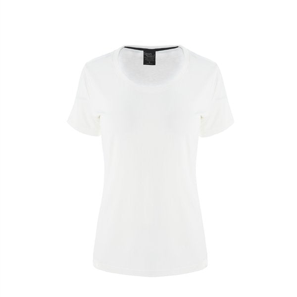 Custom Printed Women's Bamboo/Cotton Short Sleeve Scoop Neck Graphic T-Shirt - P's One-Stop Shop 
