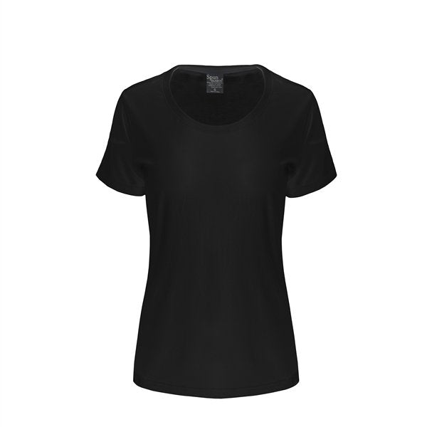 Custom Printed Women's Bamboo/Cotton Short Sleeve Scoop Neck Graphic T-Shirt - P's One-Stop Shop 