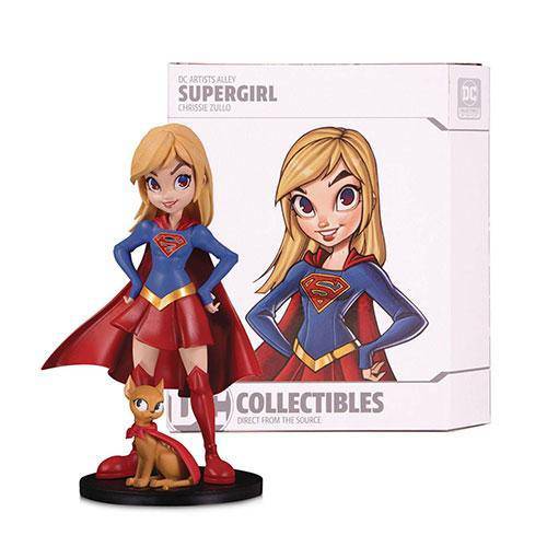 DC Artists' Alley Color Supergirl by Chrissie Zullo PVC Figure - P's One-Stop Shop 