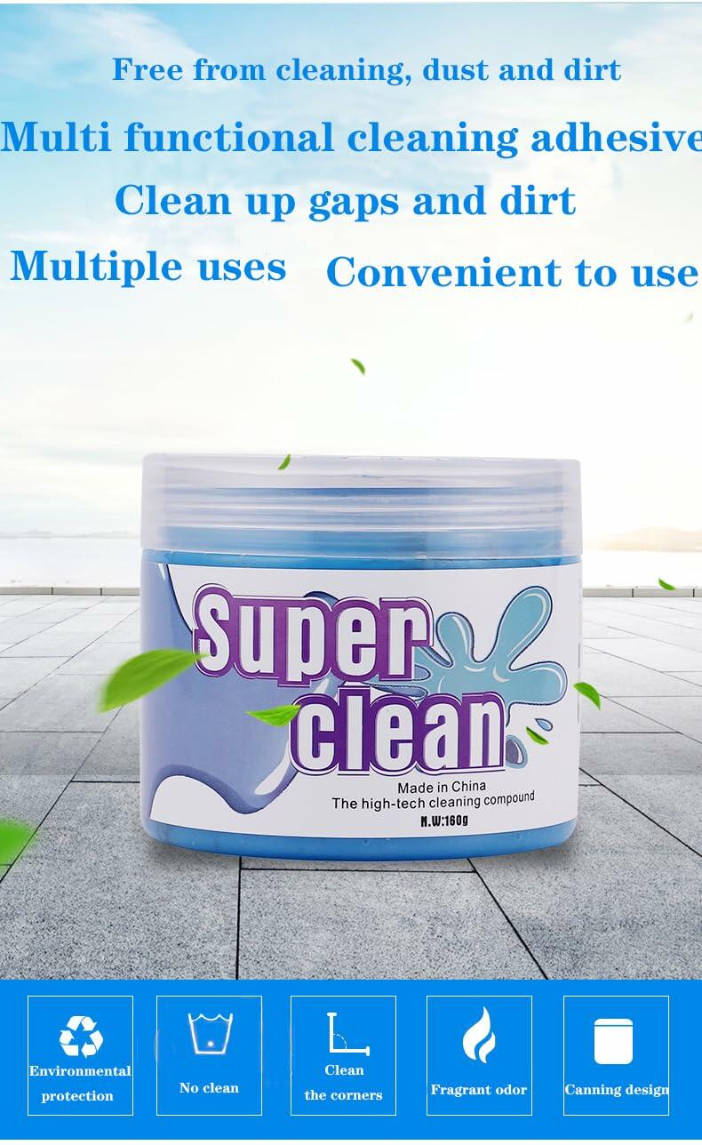 DJFOG Car Cleaning Gel Keyboard Cleaner Auto Dust Vent Detail Tool - P's One-Stop Shop 