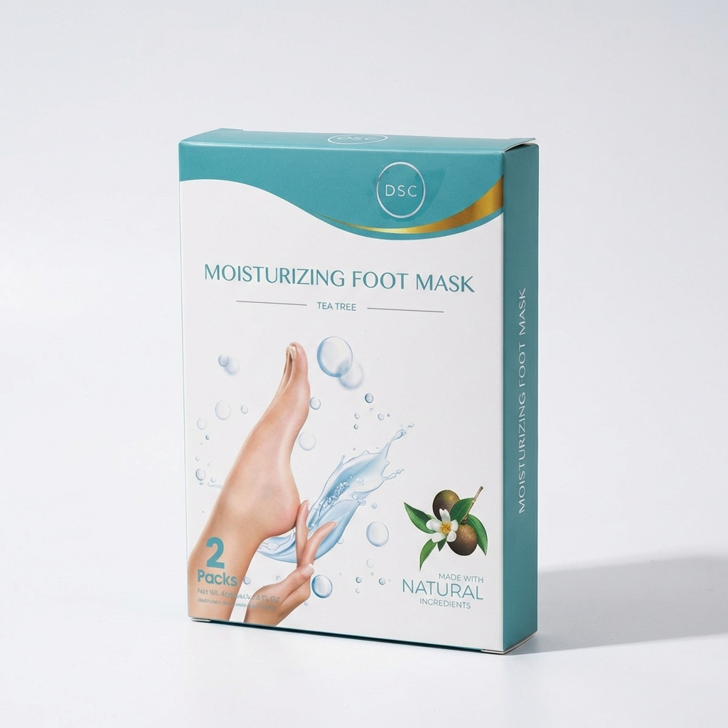 DSC Moisturizing Foot Mask (2 Pack) - P's One-Stop Shop 