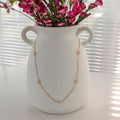 Daisy gold necklace - P's One-Stop Shop 