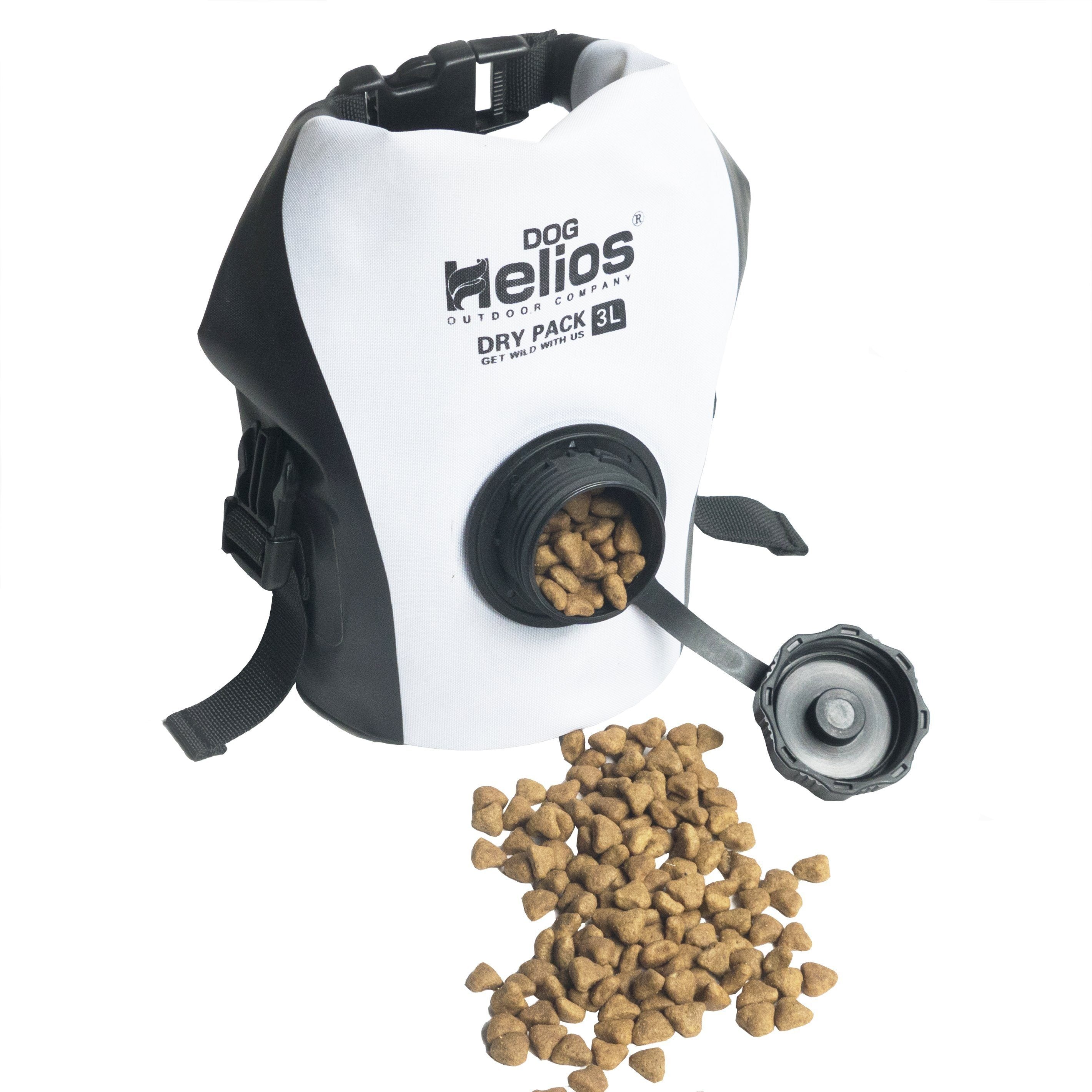 Dog Helios 'Grazer' Waterproof Outdoor Travel Dry Food Dispenser Bag - P's One-Stop Shop 