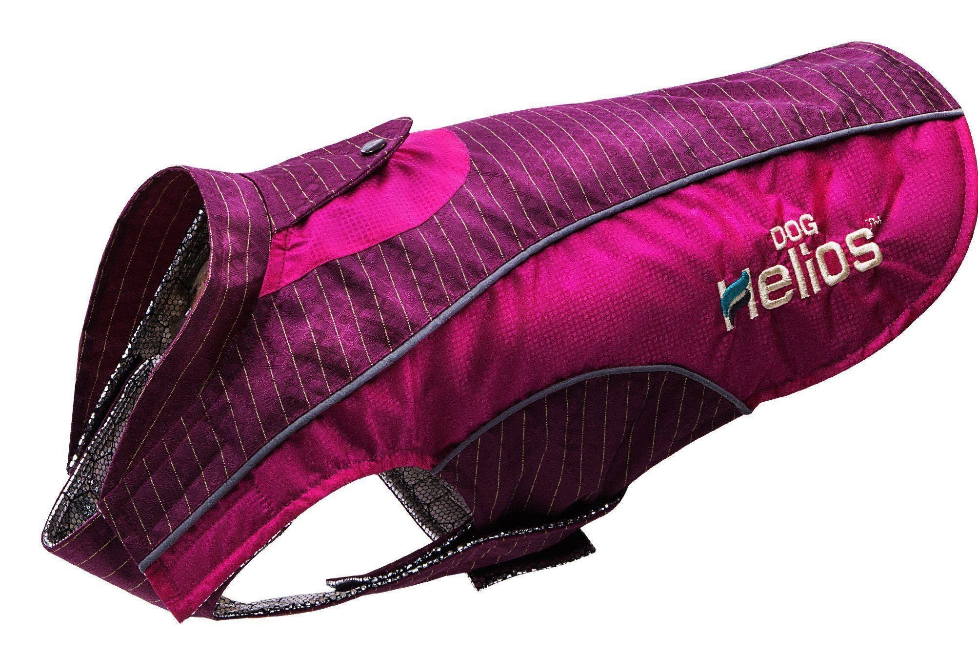Dog Helios ® 'Reflecta-Bolt' Tri-Hook-and-Loop Waterproof Performance Dog Coat - P's One-Stop Shop 