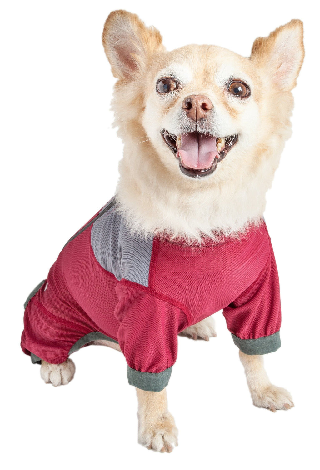 Dog Helios ® 'Tail Runner' Lightweight 4-Way-Stretch Breathable Yoga Dog Tracksuit - P's One-Stop Shop 
